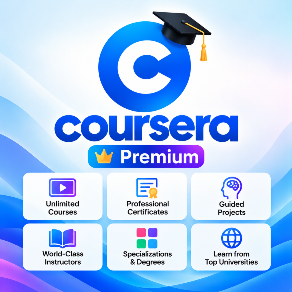 Coursera Premium – [1 year]