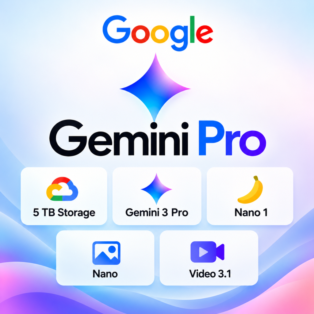Gemini Pro (1 year)
